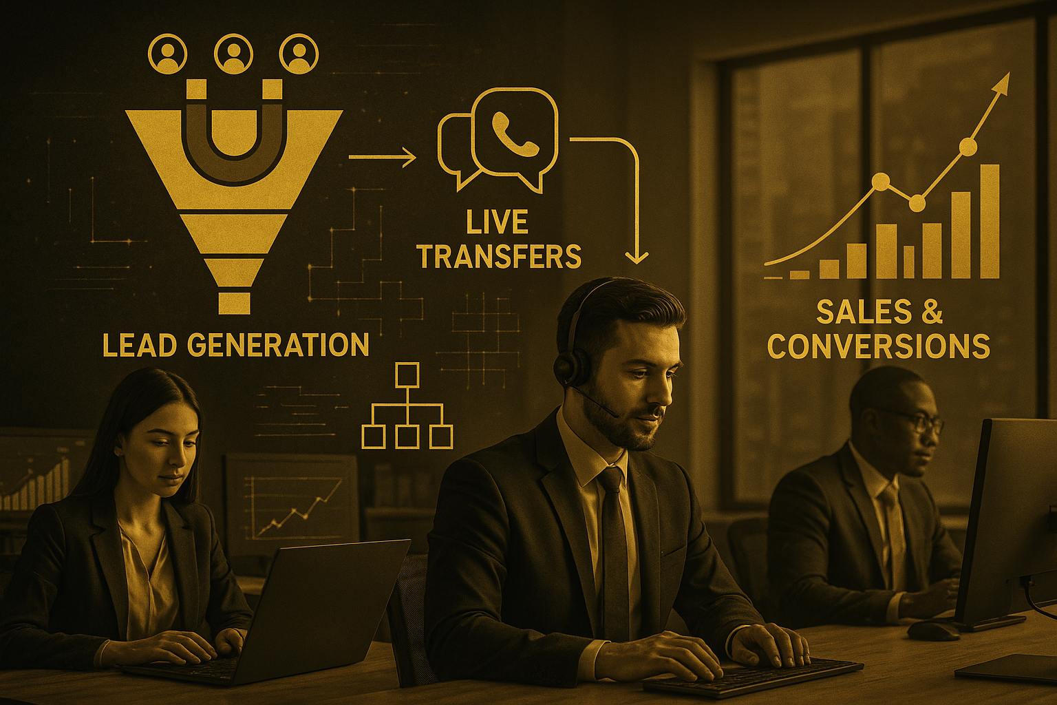 Inbound call center support